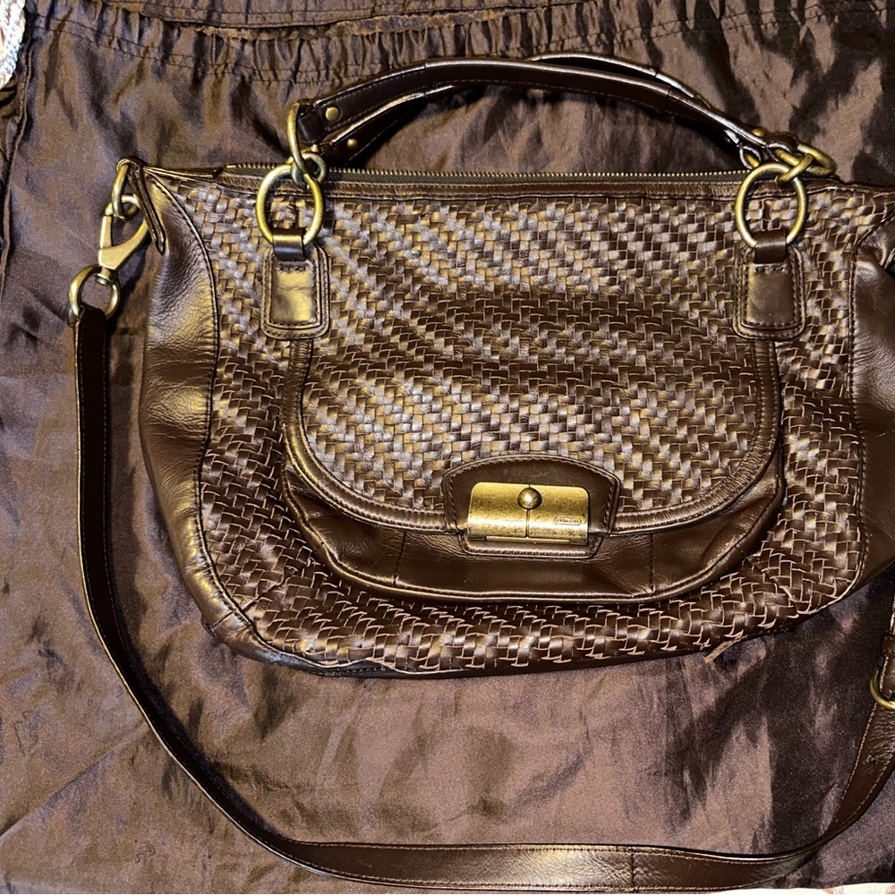 authentic coach bag with in a good  condition